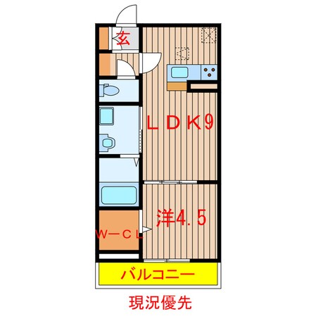 飯山満駅 徒歩2分 1階の物件間取画像